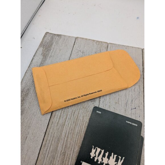 2002 Clue Board Game Replacement Parts Cards Weapons Suspects Rooms - Picture 9 of 9